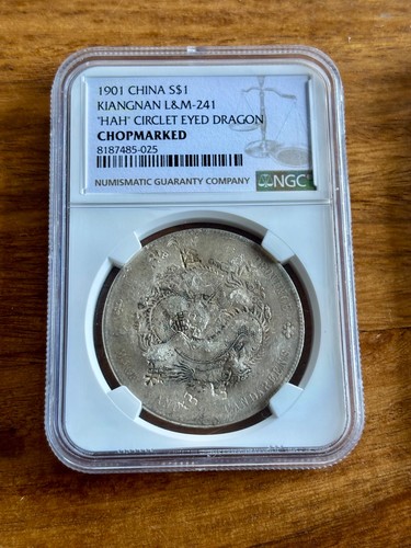 Dollaro drago cinese kiangnan - dollaro,