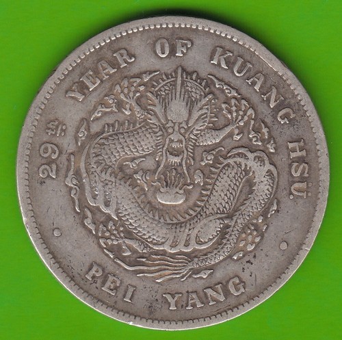 Moneta argento dollaro cina - argento,
